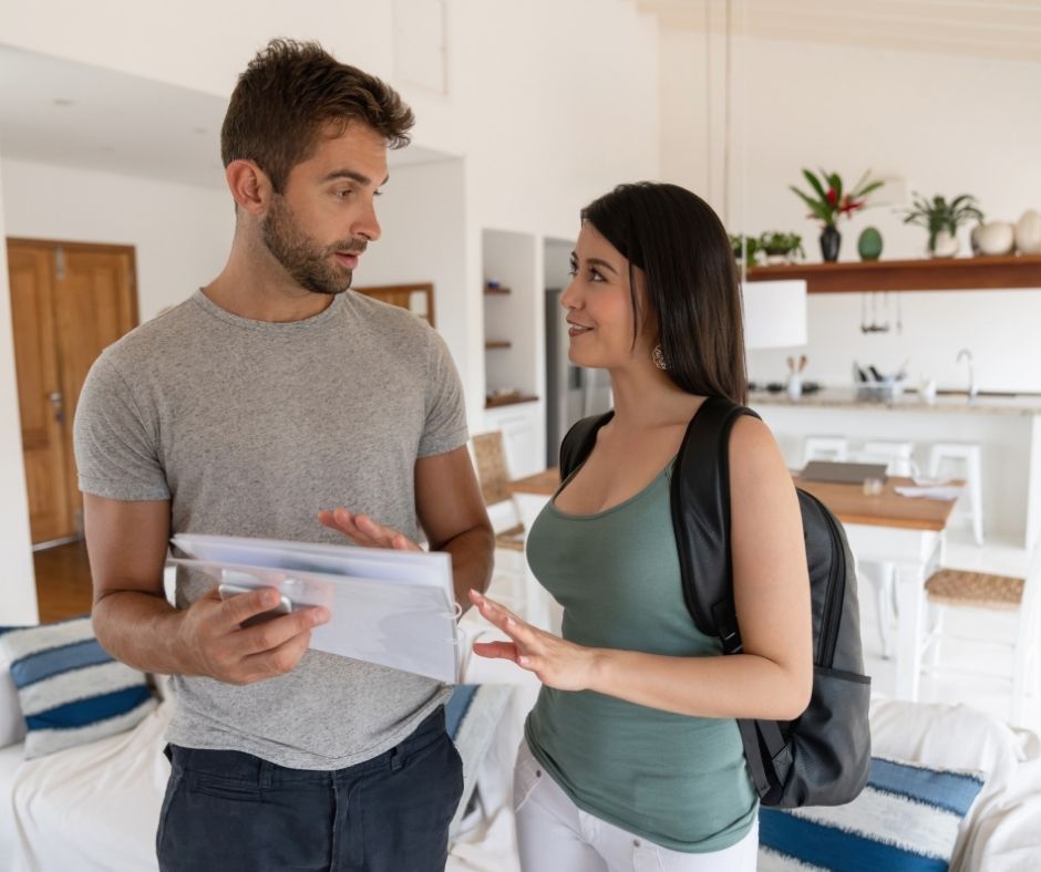 Airbnb host explaining boundaries and policies 