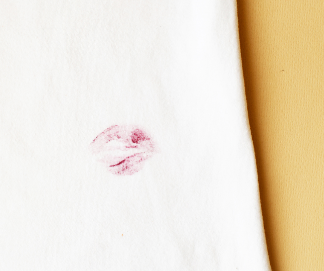 Lipstick stain