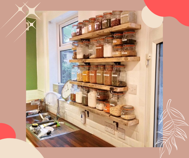 Spice Rack Organizer, Wood Seasoning Rack, Space Saving Condiment Holder, Spice  Rack Organizer For Folding Countertops And Cabinet Drawers, Bamboo Display  Shelf, Seasoning Organizer For Jars Spice, Home Countertop Rack, Kitchen  Stuff, 